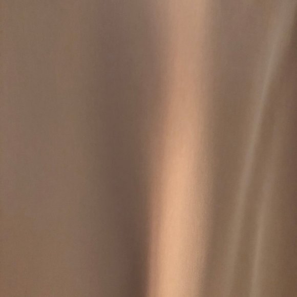 C.B. Collections women's tan shell blouse Size Large - Picture 5 of 6